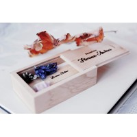 Stick lemn 32 gb + case